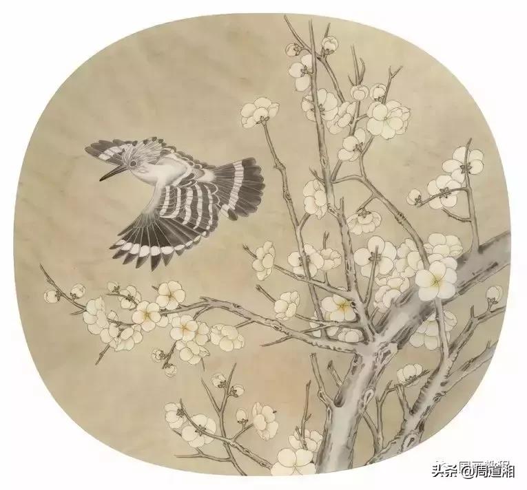 宋人工笔花鸟临摹步骤,工笔花鸟玉兰的画法