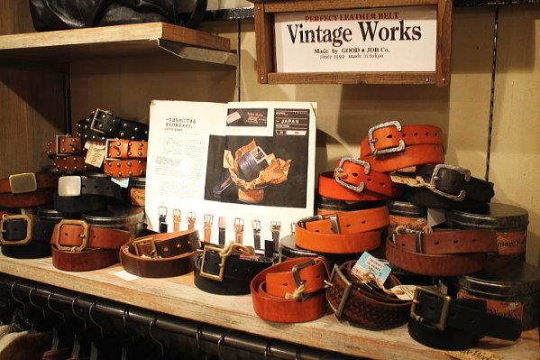 做了30年皮带的小众品牌——日本VintageWorks