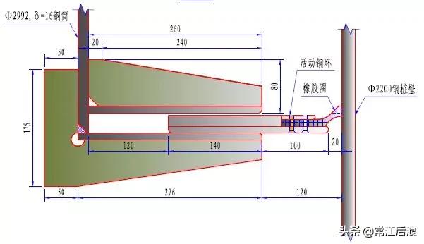 简易桥梁设计图纸大全,桥梁设计简图配上说明性文字