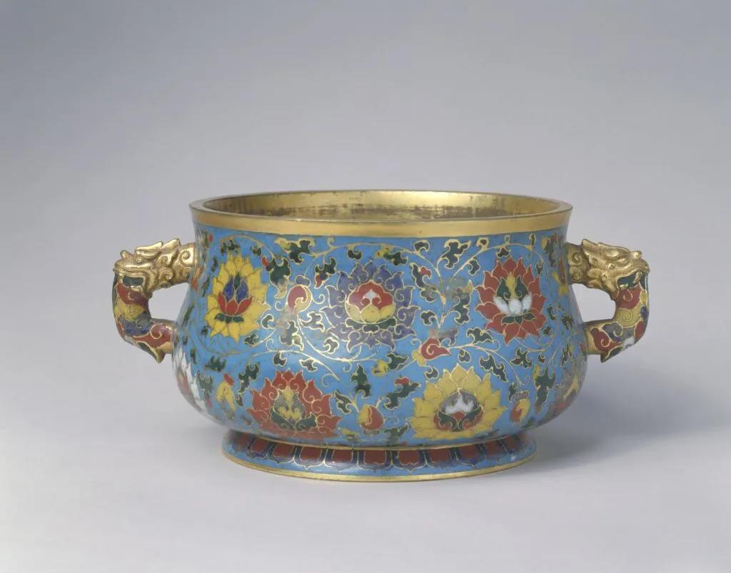 清乾隆顶级景泰蓝,乾隆御用景泰蓝