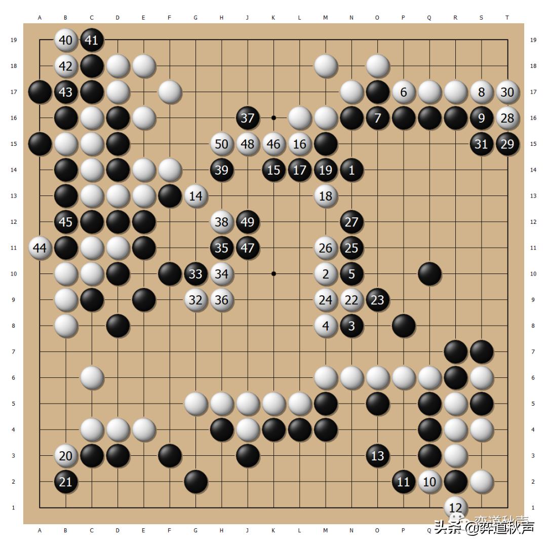 杨鼎新对申真谞围甲第三轮,聂卫平讲解春兰杯李轩豪对申真谞