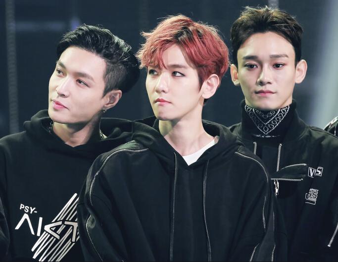 together朴灿烈张艺兴吴世勋,吴世勋朴灿烈金俊勉应援