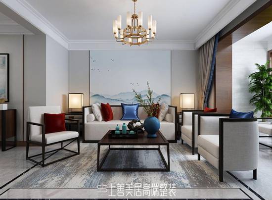 北城国际装修效果图,北城国际148平现代简约装修设计