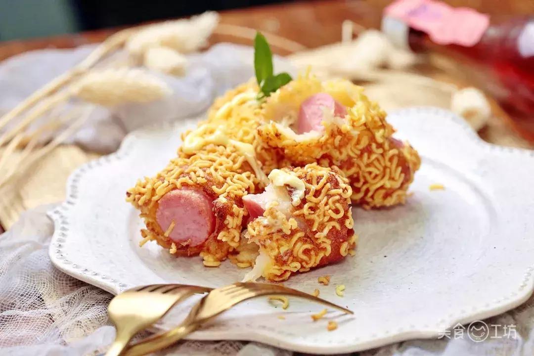 正宗炸热狗不要面包糠,如何炸热狗才不会炸油