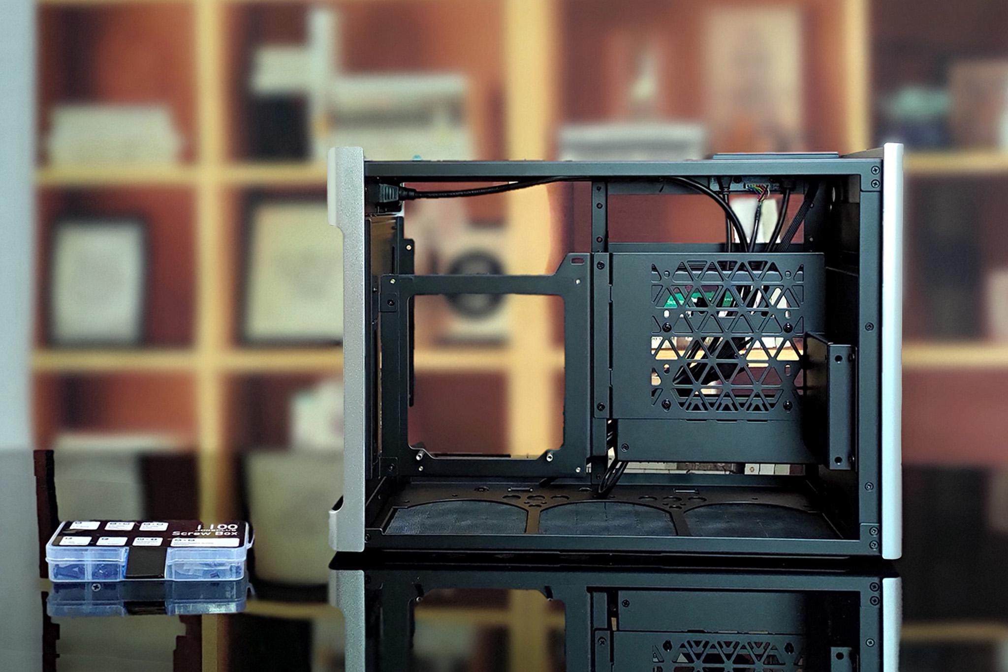 360水冷itx装机,itx乔思伯i100pro装机视频