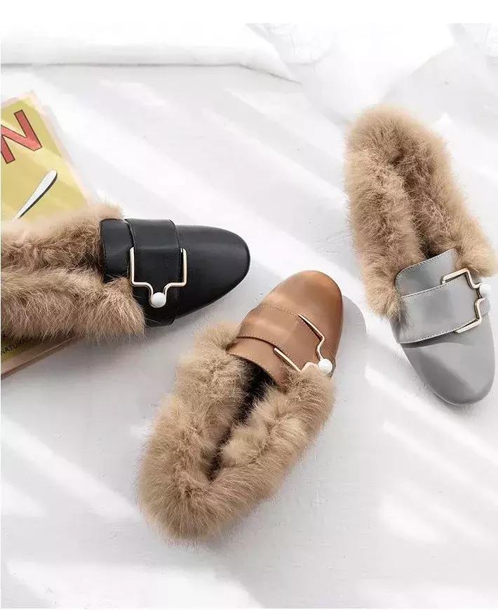 毛毛鞋为啥流行,毛毛鞋为什么都是平底