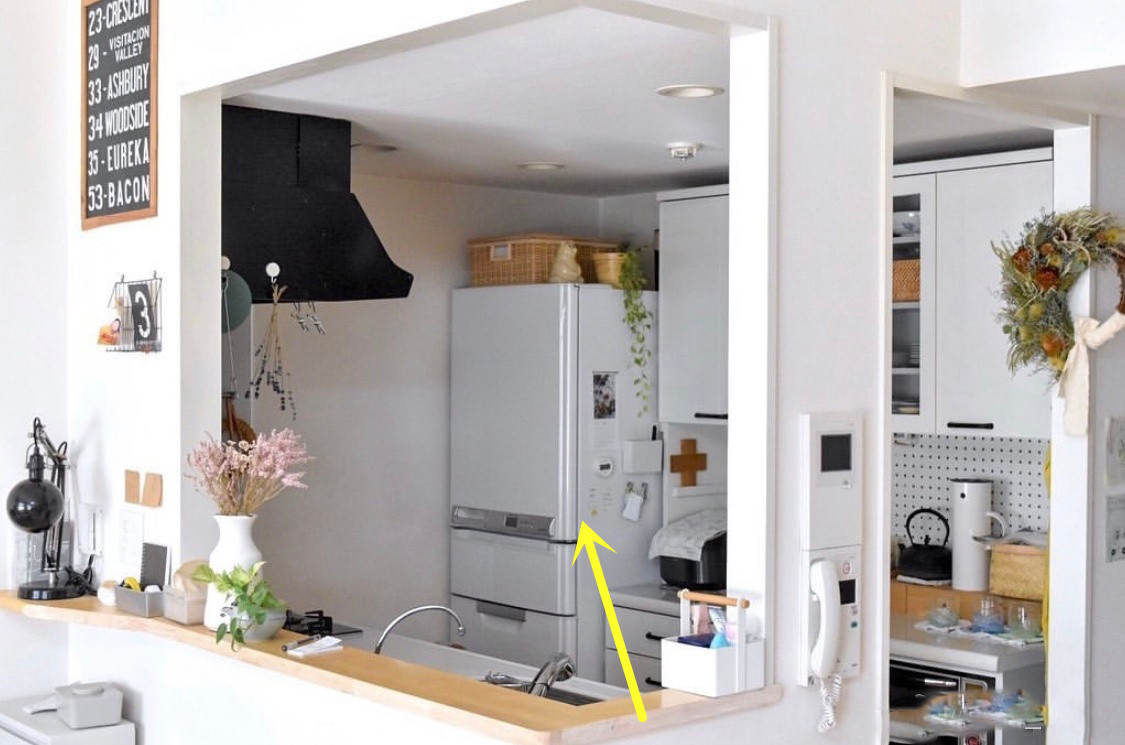 冰箱为什么不能放在厨房门口,日本为什么把厨房放在二楼