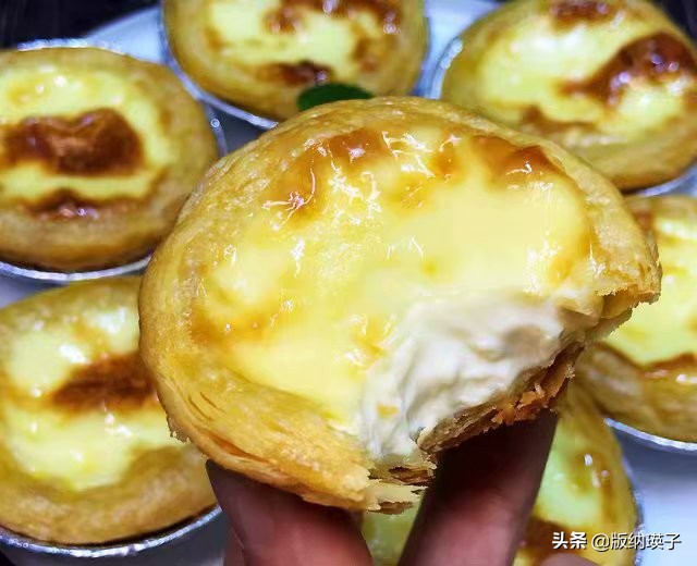 蛋挞皮蛋液怎么放微波炉做蛋挞,不用蛋挞皮做家庭蛋挞最简单做法