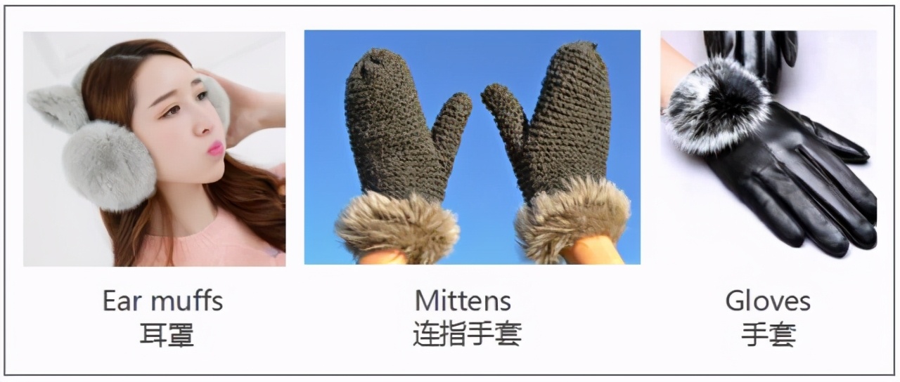 关于衣物英语怎么速记,冬天衣物英语词汇导入