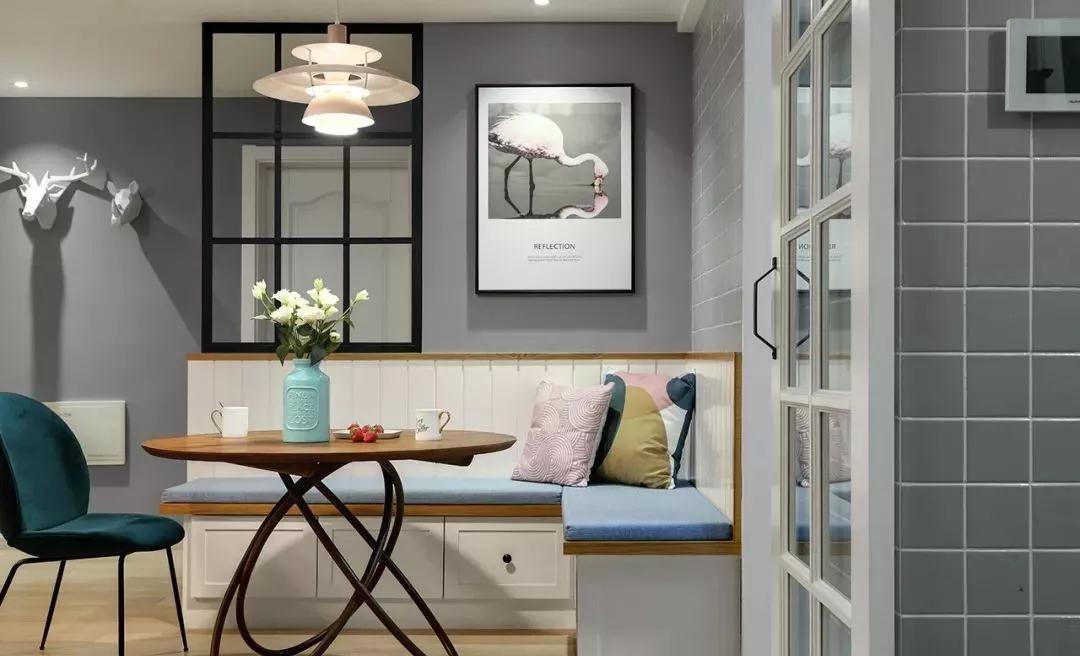 家庭式餐厅卡座设计简直太惬意了,卡座餐厅漂亮极了