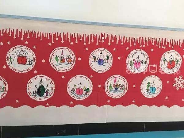 幼儿园元旦新年吊饰环创简单好看,幼儿园元旦墙面挂饰环创