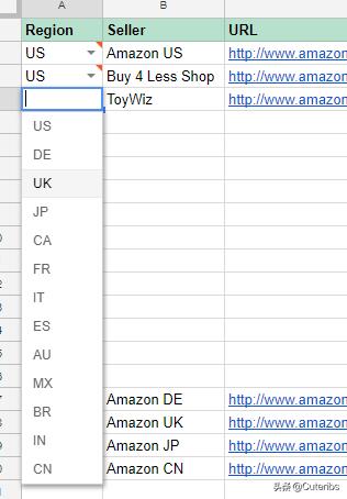 技术宅拯救海淘,用Google版Excel比价亚马逊商品下篇