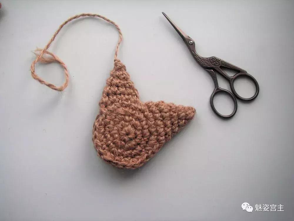 一柄钩针就可以完成的编织小物件,软萌可爱,教程详解