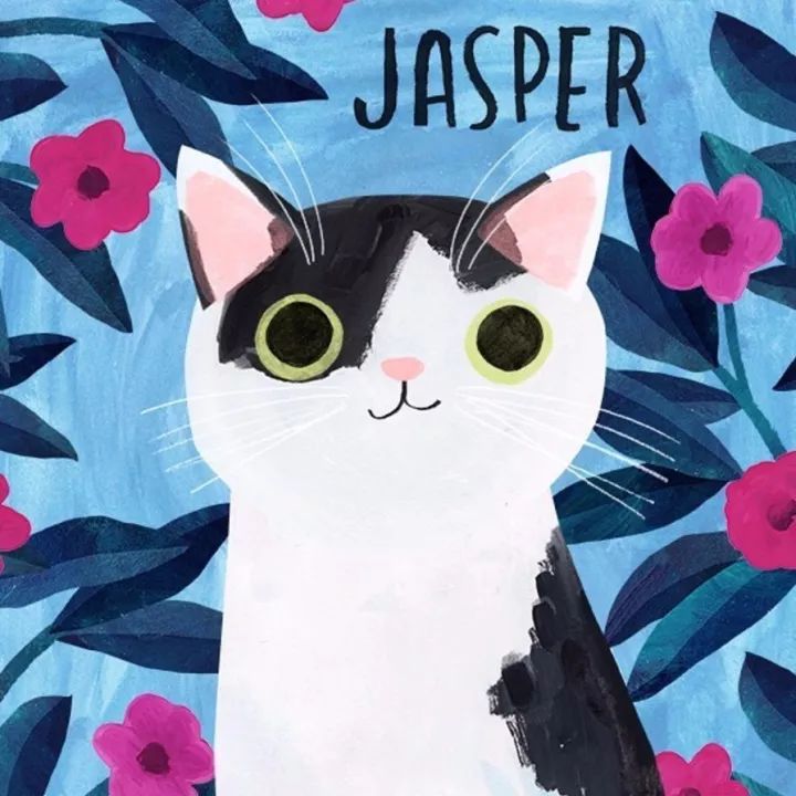 姑娘1天画1只猫坚持了100天 (坚持画猫100天的姑娘太有才了)