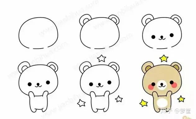 小动物的简笔画怎么画最简单的,画小动物的简笔画教程视频