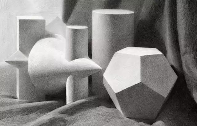 素描基础几何体圆柱体,零基础素描教程快速学会几何体