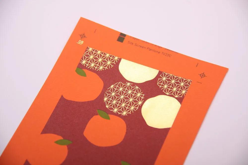 烫金烫银效果,红金烫金效果