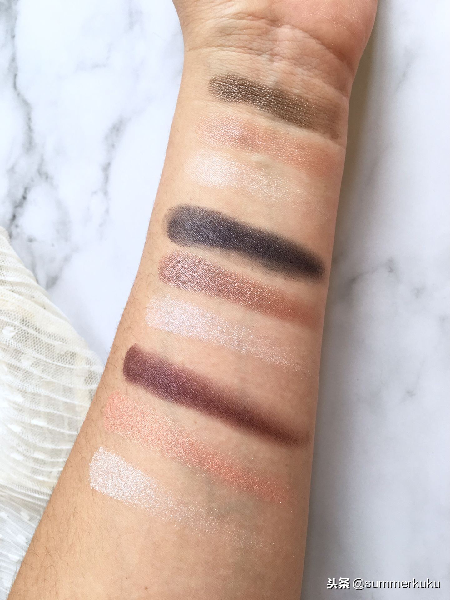 此生爬不出来的SUQQU的大坑SUQQU彩妆试色分享眼影唇膏腮红