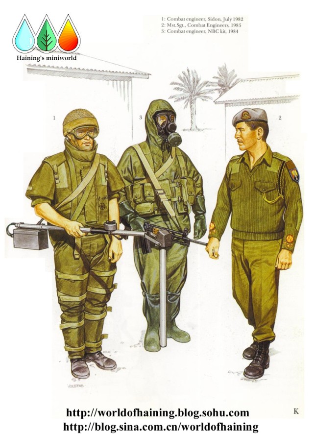 七八十年代以色列军装,以色列军队单兵装备