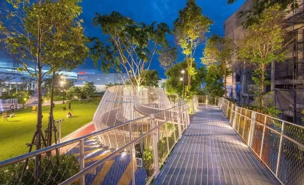 泰国大型购物中心各楼层布局,泰国的购物中心设计