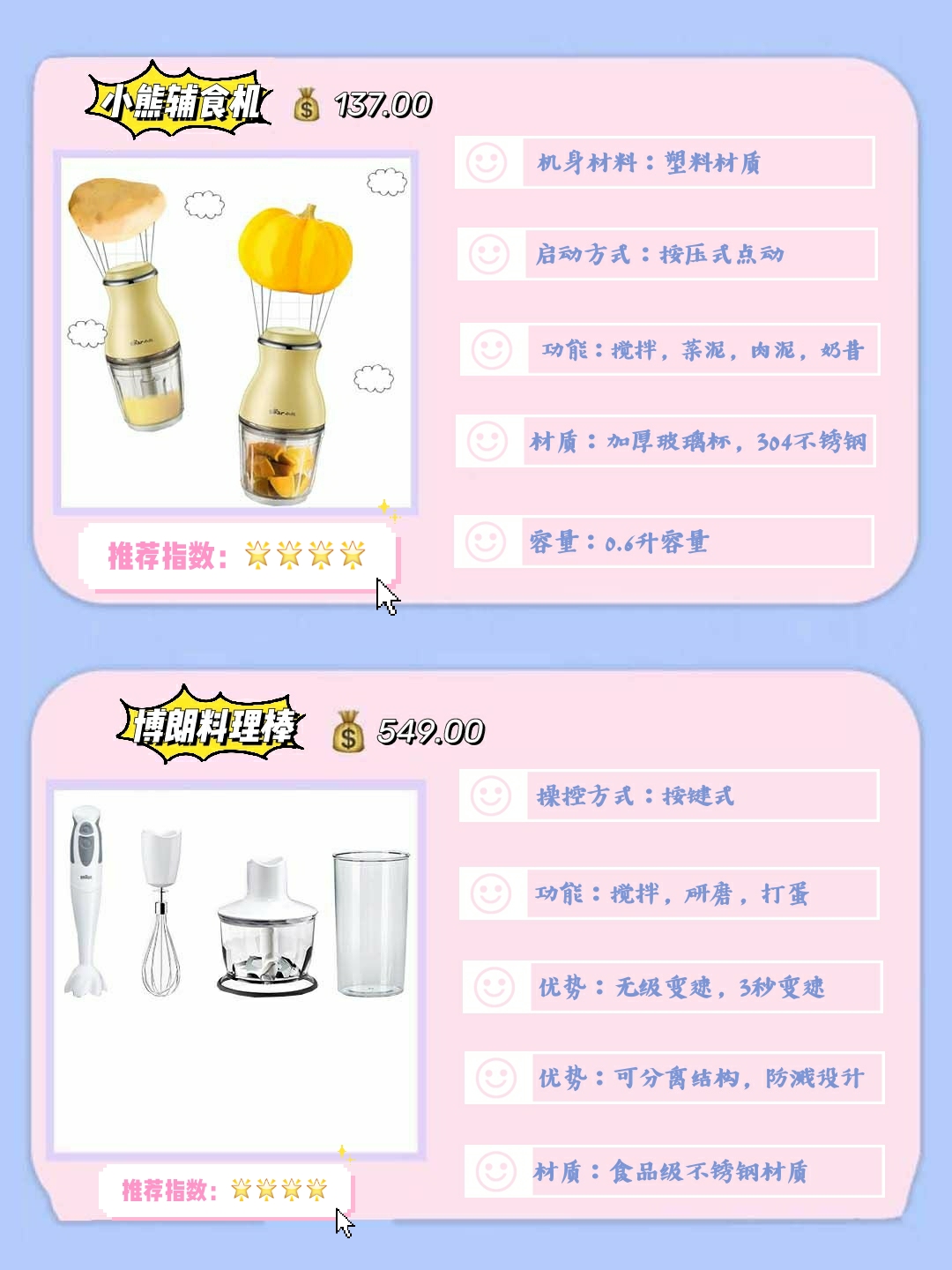 宝宝辅食料理机哪款最实用,辅食料理棒老爸评测推荐辅食机