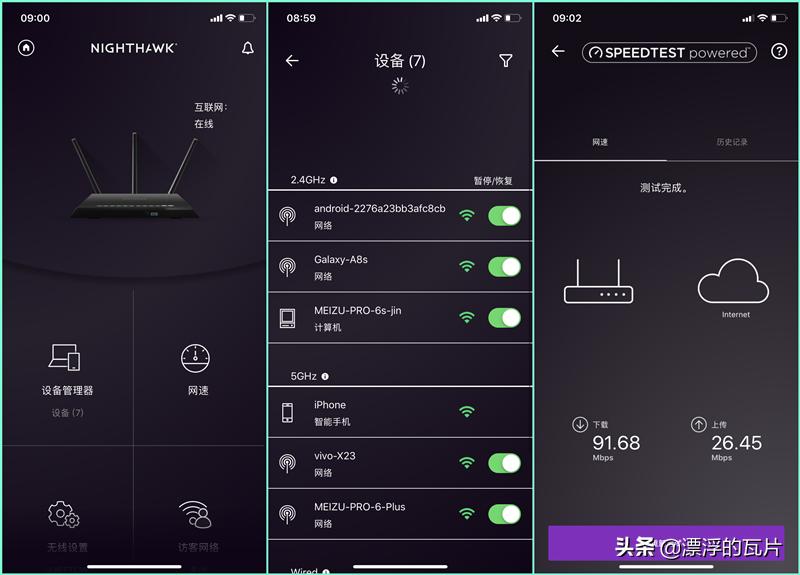 网件r7000比现在的千元路由器好,千元路由器
