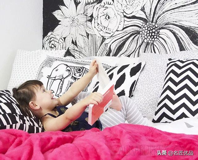 墙壁简单又好看的墙绘,手绘高级感墙面