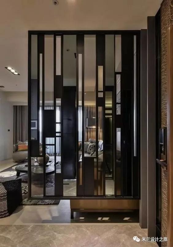 100款简约隔断装修效果图,100款进门玄关隔断效果图