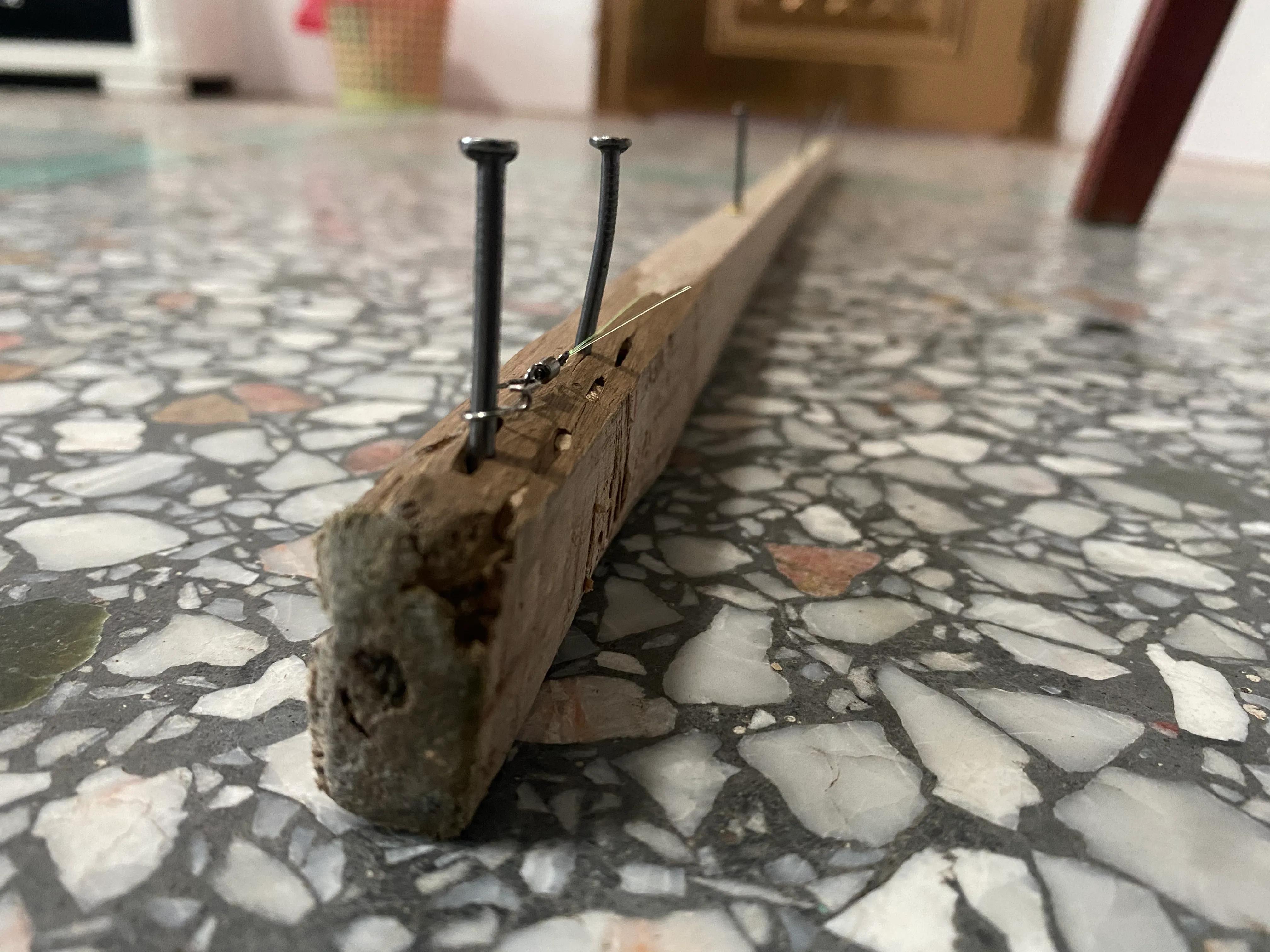 钓鱼钩串钩绑法慢教程,钓串钩的绑钩教程