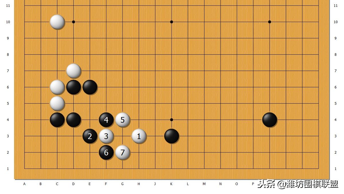 「打入的应对」有断点，总是要防的，别让对方的虚张声势吓到