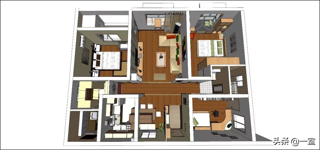 su别墅模型库合集,大师su模型