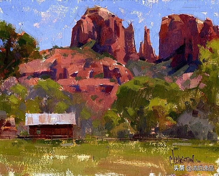 美国艺术家乔biwler油画作品赏析,丽莎印象派油画欣赏