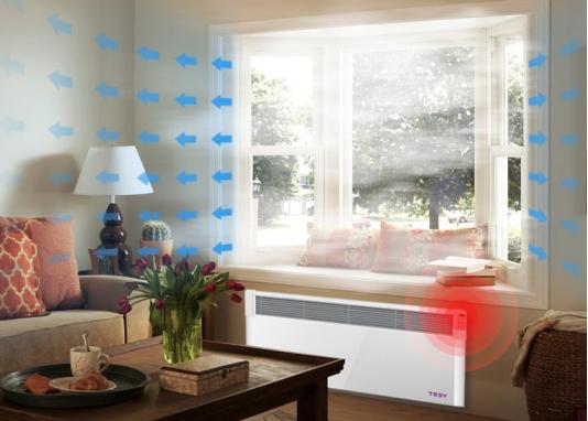 不干燥加热快，欧洲原装进口TESY对流电暖器使用体验分享