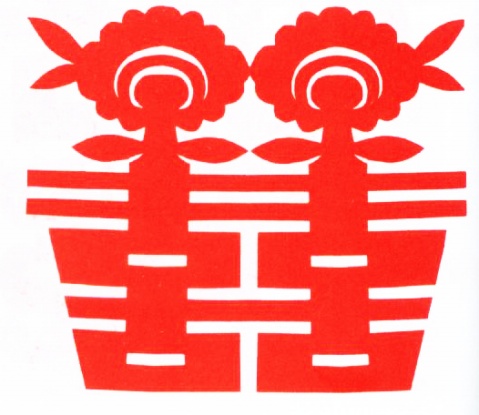 最好学喜字剪纸教程,剪纸囍教程