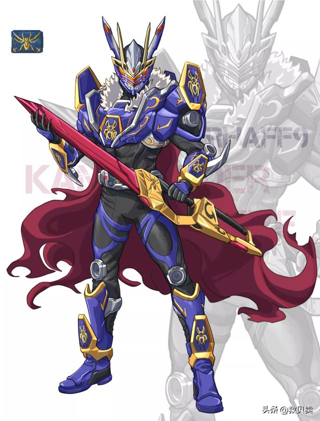 假面骑士最华丽的骑士,假面骑士由漫迷创作的5位骑士