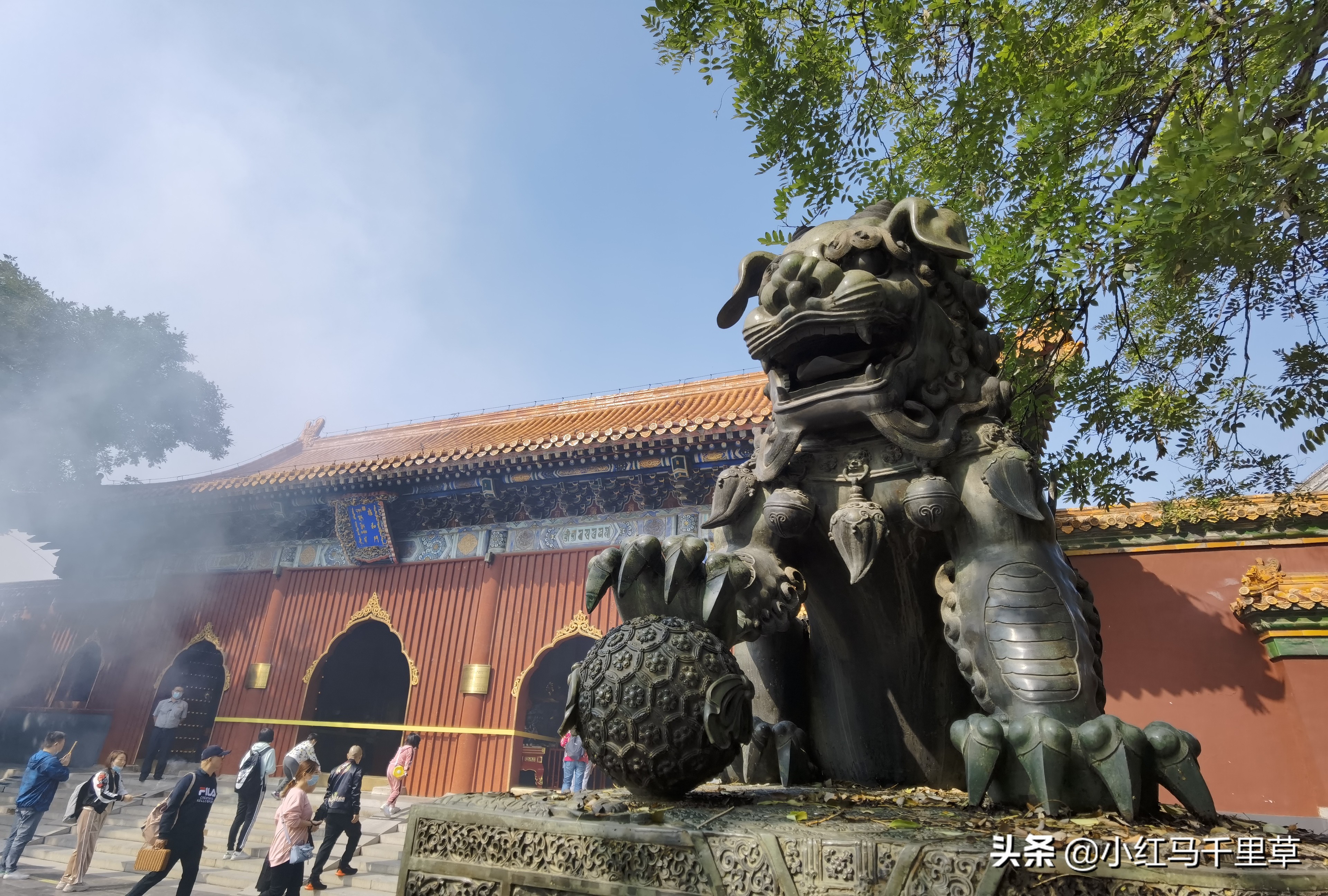 雍和宫游览记,北京行记