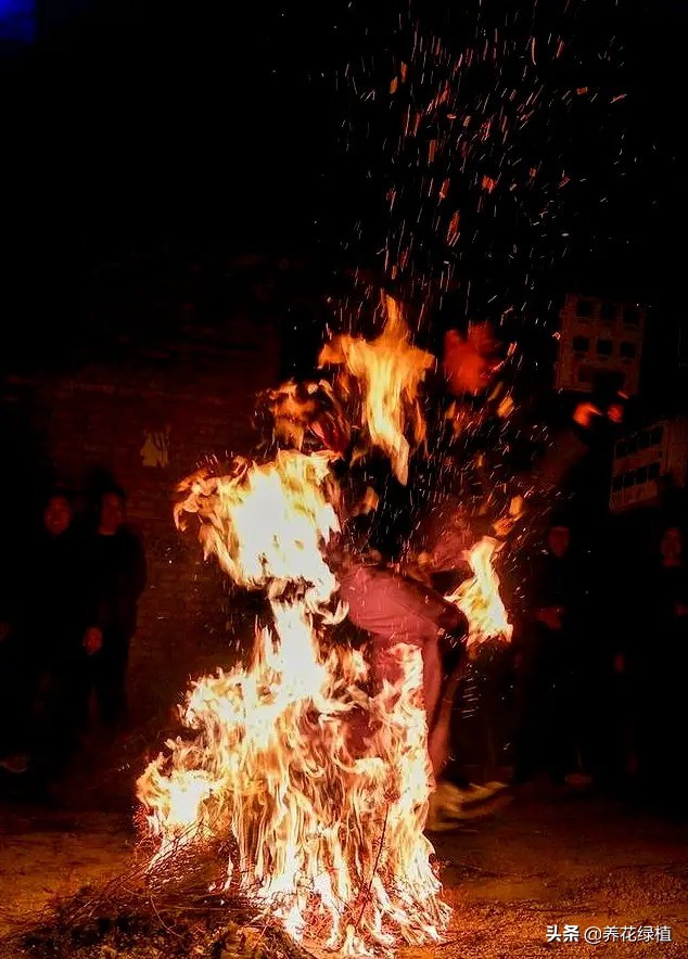 正月二十三习俗善财童子,正月二十三撩杆杆的习俗图片