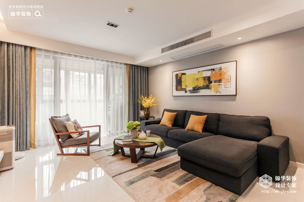 想要一个现代简约风格的家,90平米现代简约风格小家