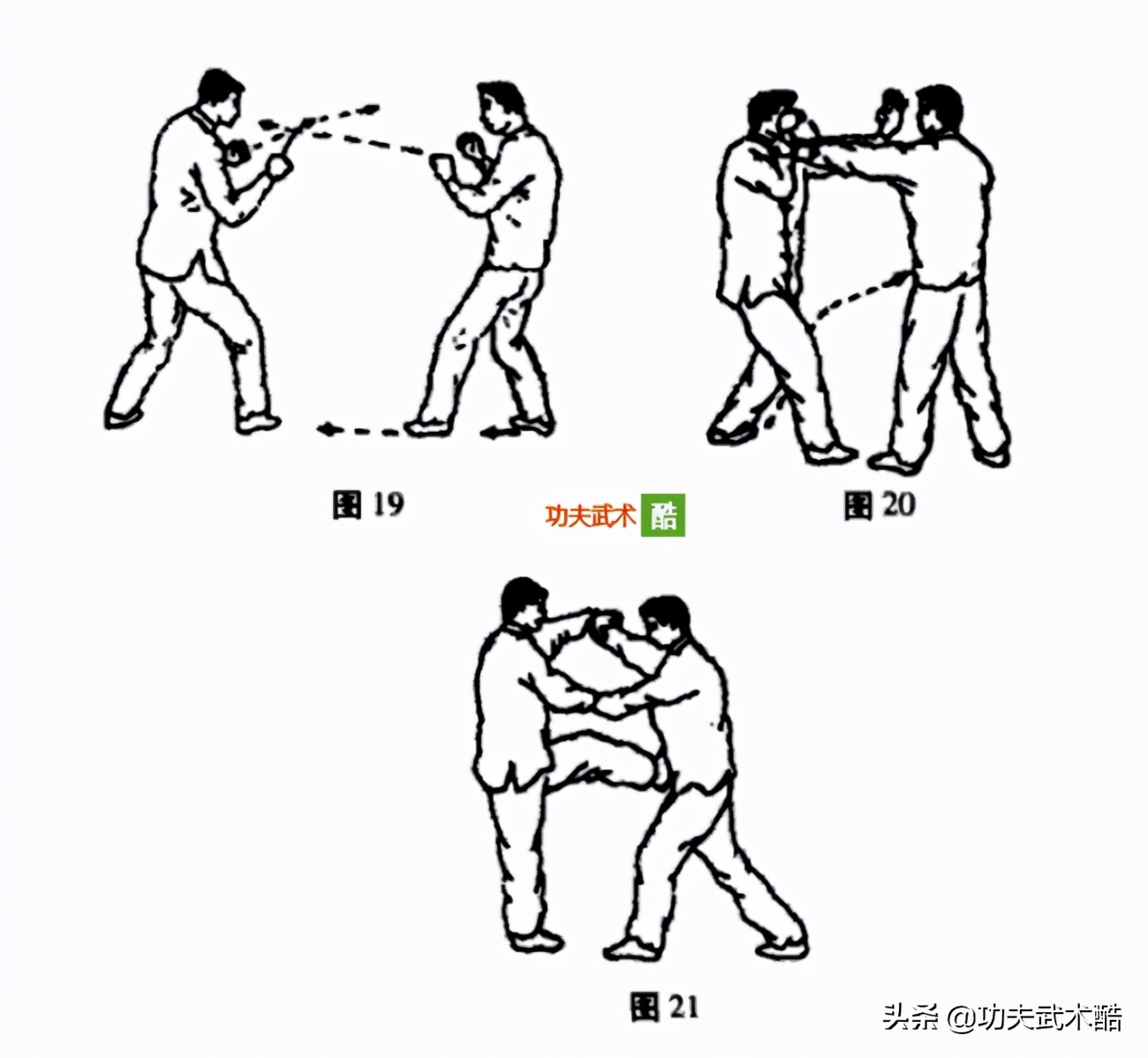 民间南派洪拳实战技法,洪拳散手八式图解