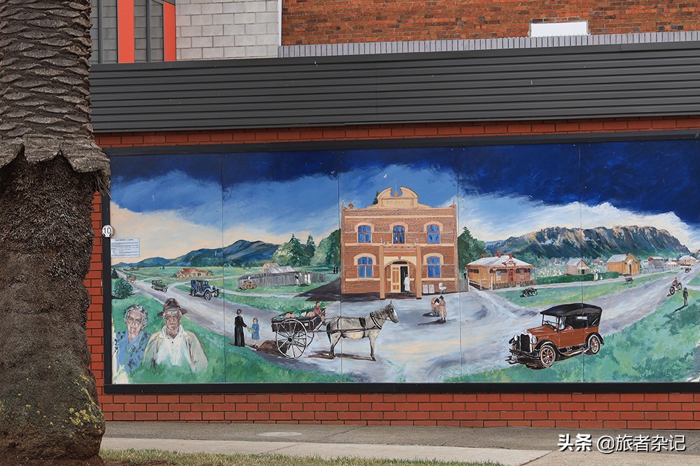 谢菲尔德壁画小镇图片,塔斯马尼亚壁画小镇谢菲尔德小镇