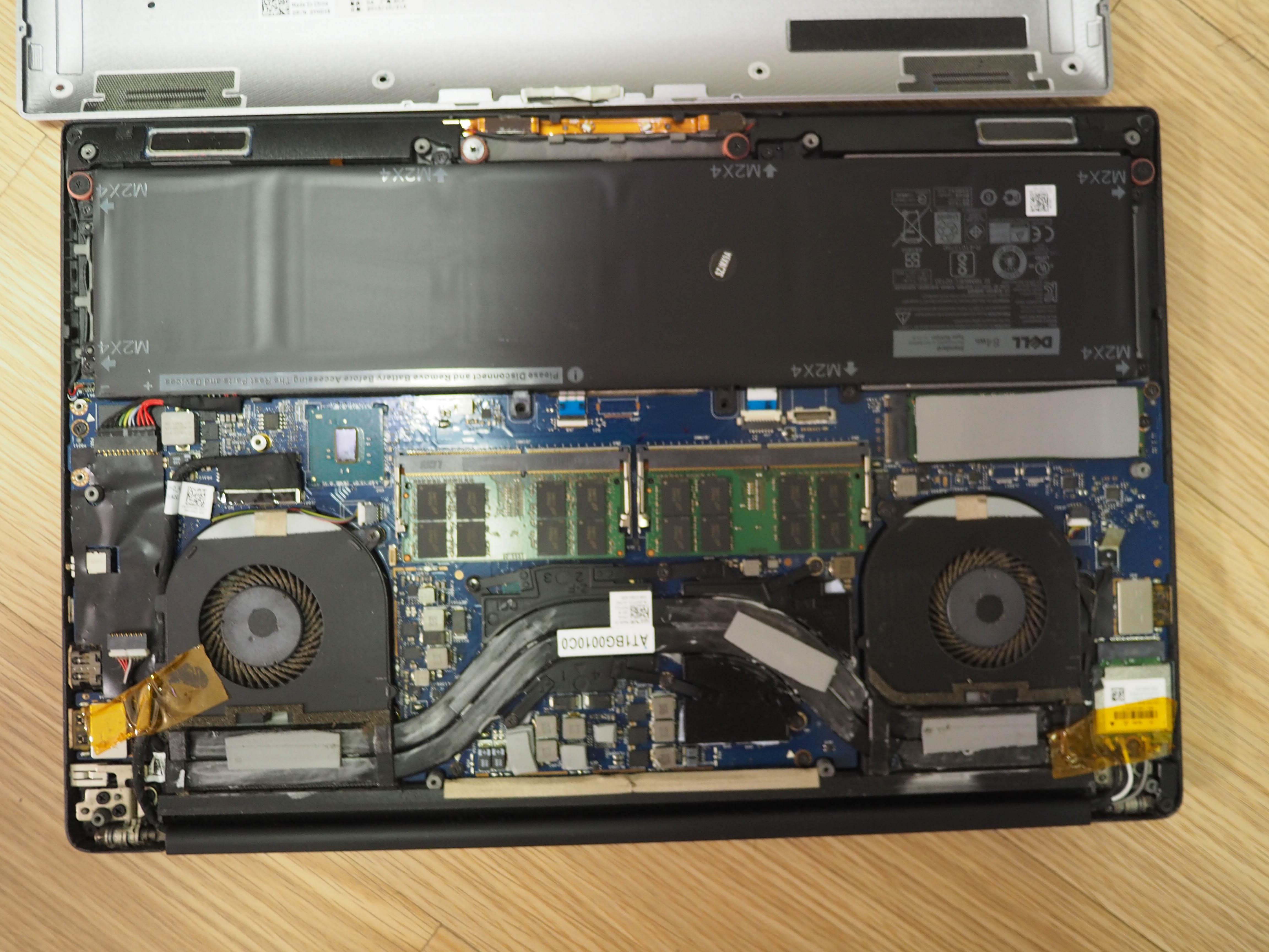 XPS9550升级Precision5530主板实战演习