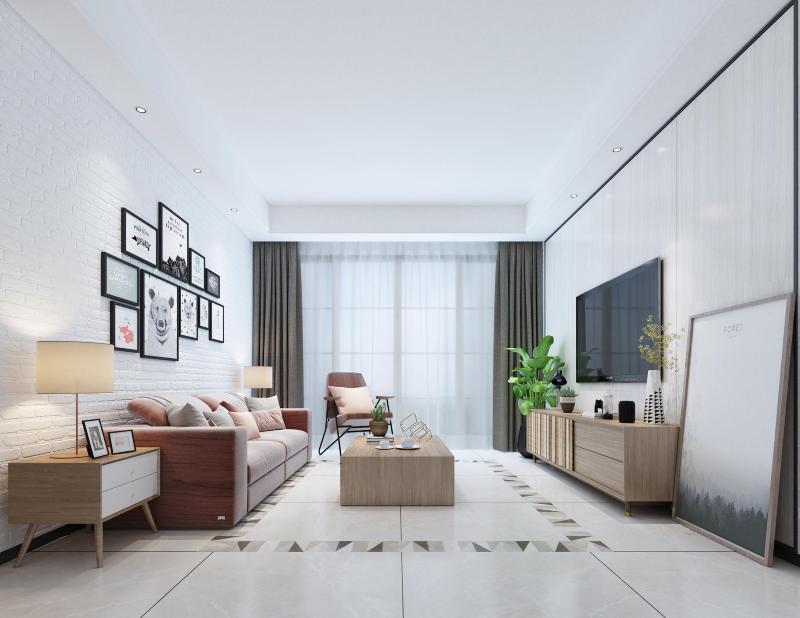 北欧原木高级暖色装修风格,色彩丰富的北欧风格