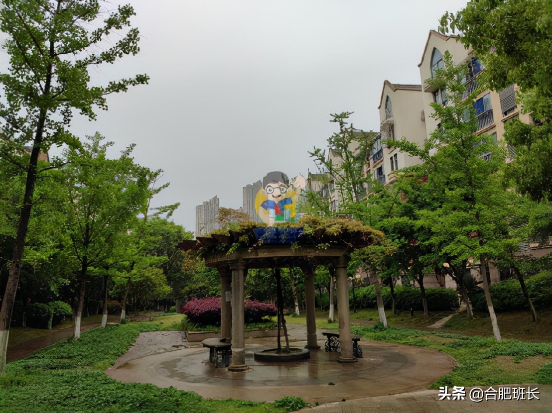 被经开区产证包围的肥西楼盘,实探绿化不错的长安萨尔斯堡