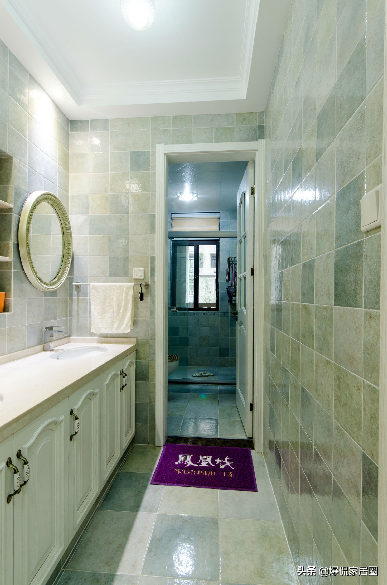 好的设计装修给人好的体验,高端装修的卫生间设计