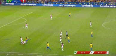 巴西3:1胜秘鲁时隔12年重夺美洲杯,巴西3:1胜法国