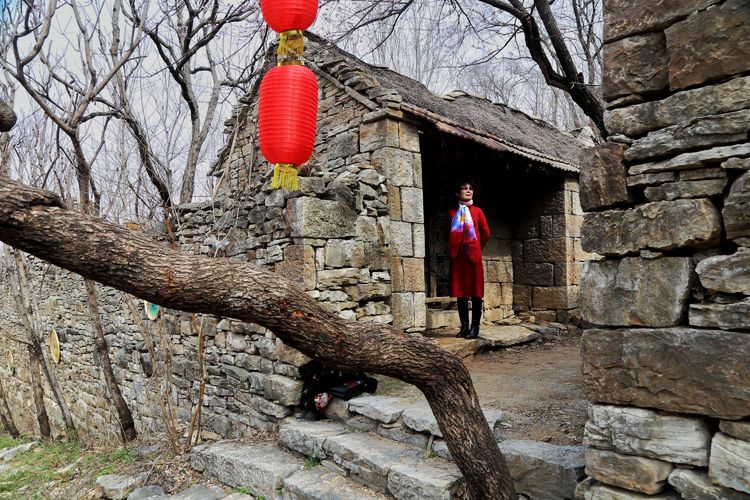 费县古村落景区,费县千年古村利山涧