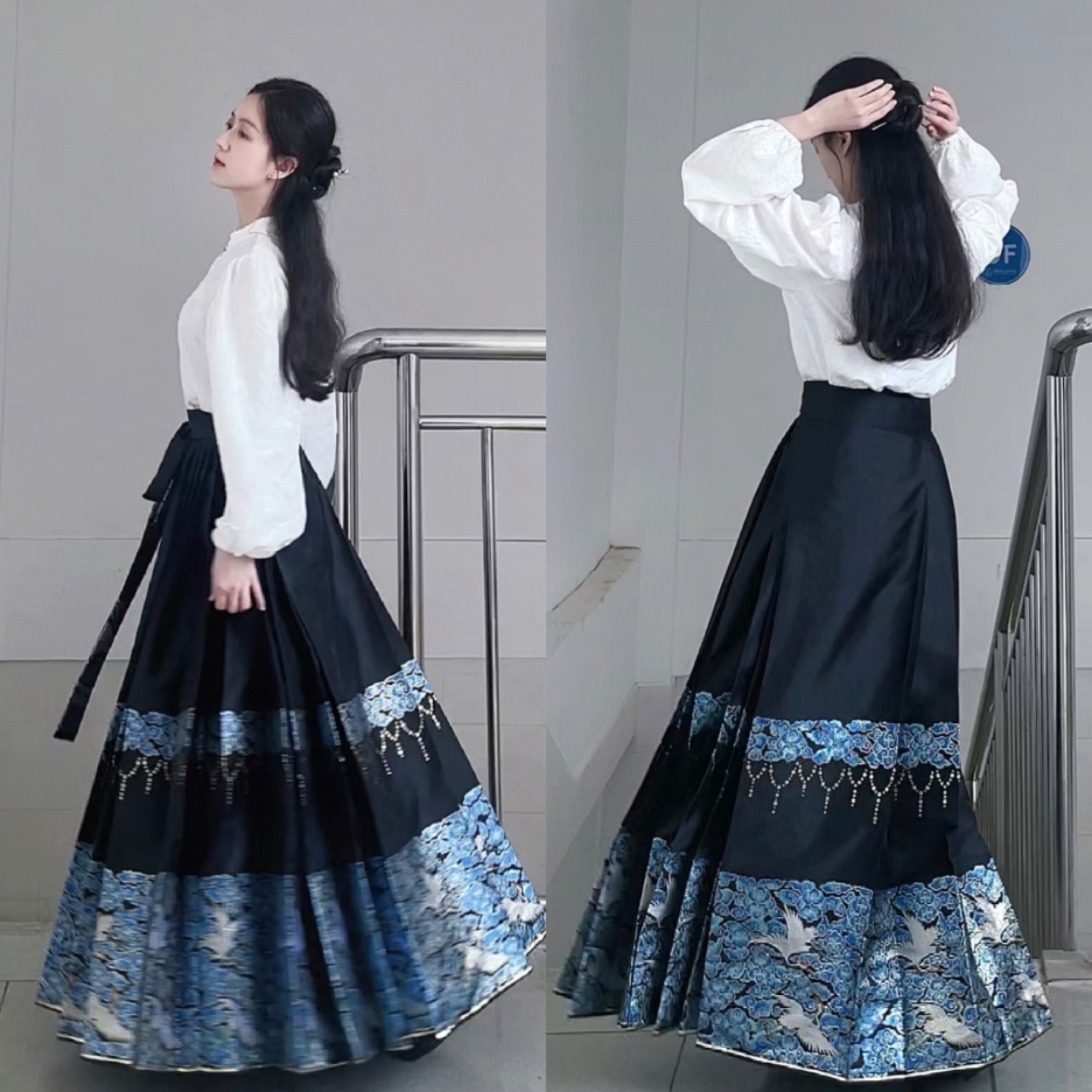 北大女生穿马面裙毕业典礼,北大女生马面裙