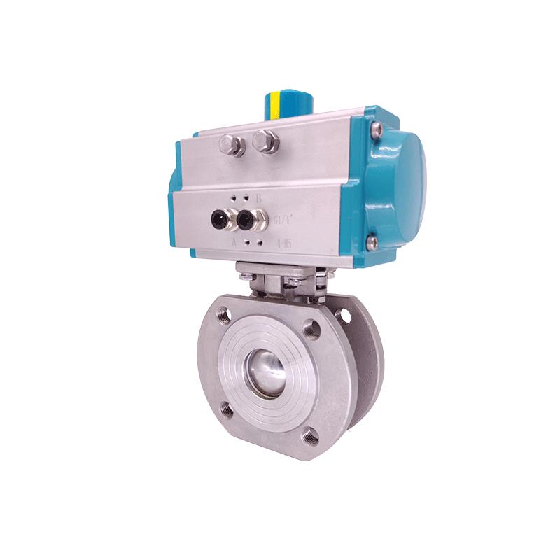 气动球阀介绍大全,气动球阀结构图解