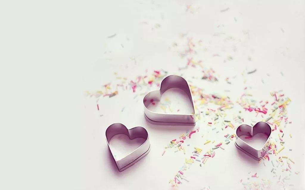 唯美心形素材视频,唯美心形的图片