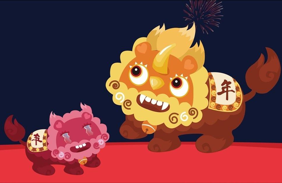 除夕习俗——守岁、熬年与舞狮